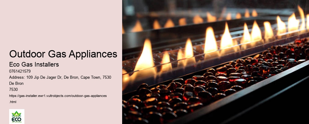Outdoor Gas Appliances